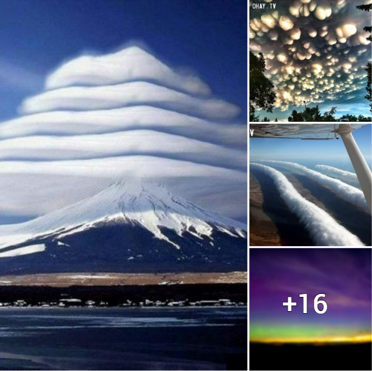 Experience the Mysterious Sky: Serpentine Clouds Present a Peculiar Show – Air Updates